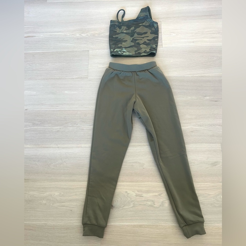 Jazzamatazz Green Dance Costume